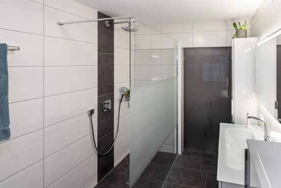 Behindertengerechte Badsanierung (Fischer-Haus) in Augsburg